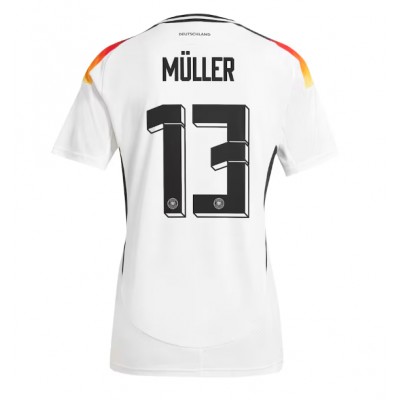 Dres Njemačka Thomas Muller #13 Domaci EP 2024 Kratak Rukav Dres Njemačka Thomas Muller #13 Domaci EP 2024 Kratak Rukav